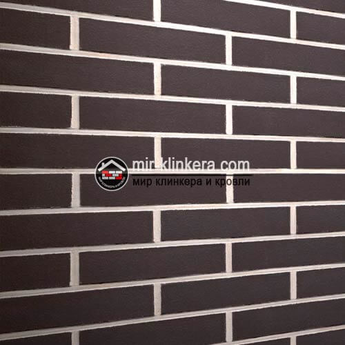 Клинкерная фасадная плитка Feldhaus Klinker R700DF9 Anthracit liso