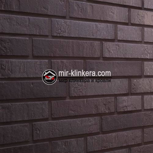 Фасадная клинкерная плитка Feldhaus Klinker R717DF14 accudo geo ferrum