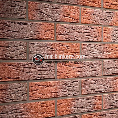 Клинкерная плитка Feldhaus Klinker R335NF11 (240х71х11мм) Carmesi antic mana