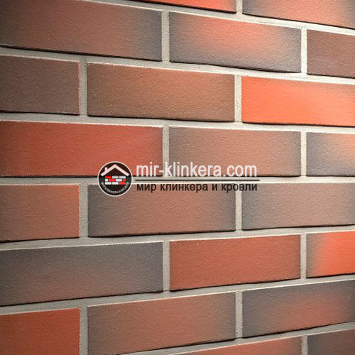 Фасадная клинкерная плитка Feldhaus Klinker R484NF14 galena terreno viva