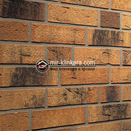 Клинкерный кирпич Feldhaus Klinker K286NF nolani rustico carbo