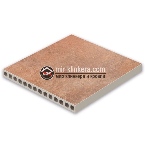 Террасная клинкерная плита Stroeher Keraelement Terio Tec S755 camaro 40*40*35 см