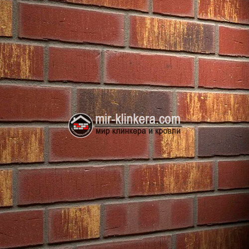 Клинкерная плитка Feldhaus Klinker R769NF14 vascu cerasi legoro