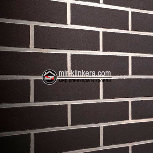Клинкерная фасадная плитка Feldhaus Klinker R700NF14 Anthracit liso