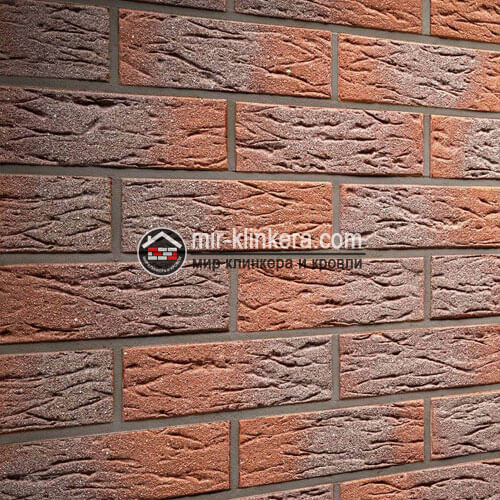 Клинкерный кирпич Feldhaus Klinker K335NF 240x115x71 carmesi antic mana