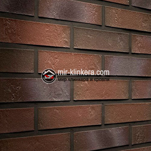 Клинкерная фасадная плитка Feldhaus Klinker R721NF14 accudo carmesi maritim