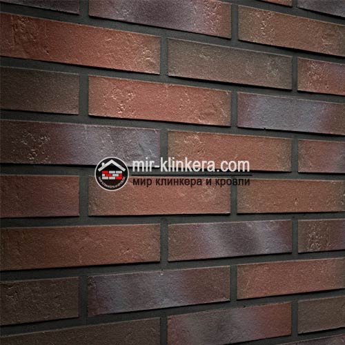 Клинкерная фасадная плитка Feldhaus Klinker R721DF14 accudo carmesi maritim
