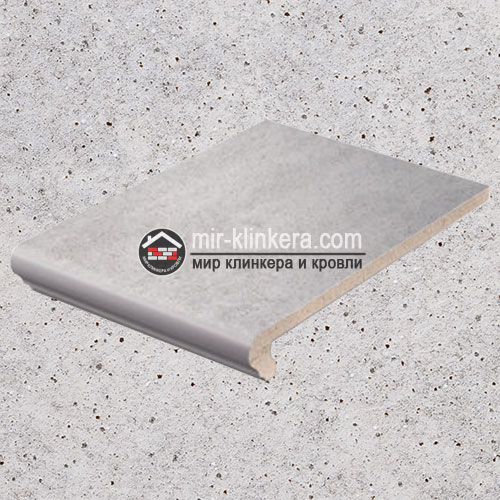 Клинкерная ступень Stroeher Keraplatte Roccia 837 marmos, 340х240х12 мм