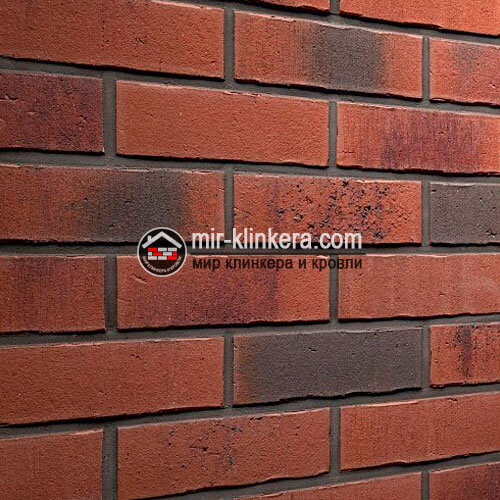 Клинкерная плитка Feldhaus Klinker R754NF14 vascu carmesi carbo