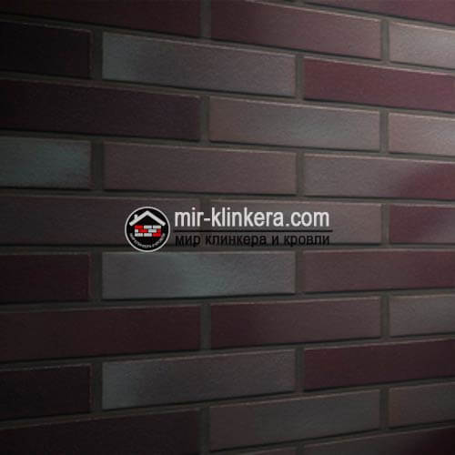 Фасадная клинкерная плитка Feldhaus Klinker R384DF14 ferrum liso