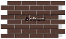 Фасадная термопанель "Европа" (ППС) с плиткой Paradyz Natural Brown