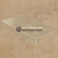 Клинкерная ступень прямой угол Stroeher Keraplatte Asar 635 gari