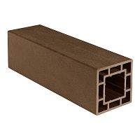 Столб заборный ДПК CM Railing Teak Тик 120х120х3000 мм