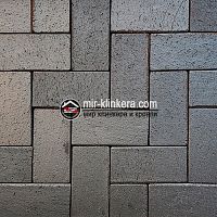 Тротуарный клинкерный кирпич ABC-Klinkergruppe Berlin blau-anthrazit