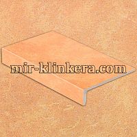 Клинкерная ступень прямой угол Stroeher Roccia 834 giallo