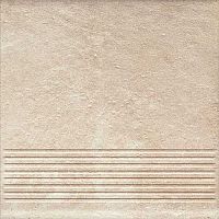 Ступень плоская клинкерная Paradyz Scandiano Beige рядовая 300х300 мм