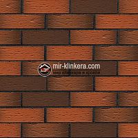 Кирпич клинкерный ЛСР Ноттингем красный флэшинг береста 250*85*65 мм