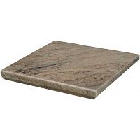 Ступень клинкерная Paradyz Mattone Pietra Beige Капинос угловая 330х330 мм