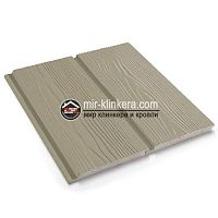 Фиброцементный сайдинг Cedral Click wood C03 Белый песок