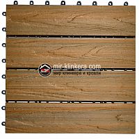 Садовый паркет CM Garden Modern, Патина Тик, 300*300 мм