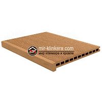 Ступень пустотелая CM Stair Тик 3000x305x35 мм