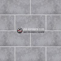Крупноформатная клинкерная плитка Stroeher Roccia 840 grigio