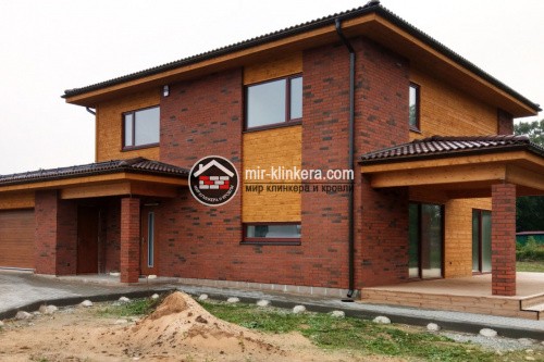 Кирпич лицевой Terca (Терка) Red flame гладкий фото 5
