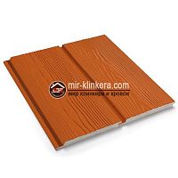 Фиброцементный сайдинг Cedral Click wood C32 Бурая земля