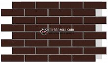 Фасадная термопанель "Европа" (ППС) с плиткой Paradyz Natural Brown Duro