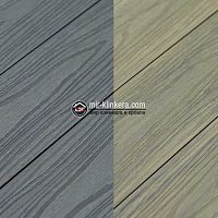 Террасная доска ДПК CM Decking Reverse Antique/Light Grey (Антик/Лайт Грэй), 138х23х3000мм