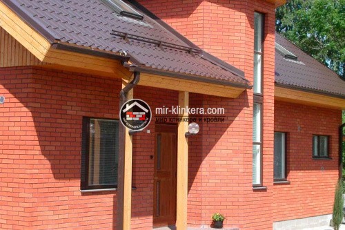 Кирпич облицовочный Terca (Терка) Red гладкий фото 5