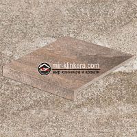 Клинкерная прямоугольная ступень рядовая Loftstufe Stroeher Epos 957 kawe