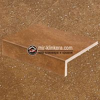 Клинкерная ступень прямой угол Stroeher Roccia 839 ferro