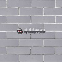 Кирпич клинкерный ЛСР Осло серый ангоб винтаж 250*85*65 мм