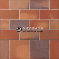 Клинкерная напольная плитка Stroeher Keraplatte Terra 316 patrizierrot ofenbunt