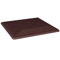 Ступень плоская клинкерная Paradyz Natural Brown Duro угловая 300х300 мм