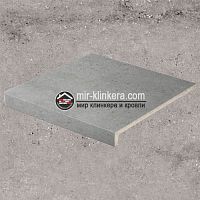 Ступень прямоугольная угловая Loftstufe Stroeher Gravel Blend 962 grey