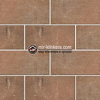 Крупноформатная плитка для цоколя Paradyz Scandiano Rosso