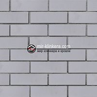 Кирпич клинкерный ЛСР Осло серый ангоб гладкий 250*85*65 мм