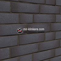 Клинкерная плитка Feldhaus Klinker R876 amena anthracit azul
