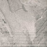 Ступень плоская клинкерная Paradyz Mattone Pietra Grafit рядовая