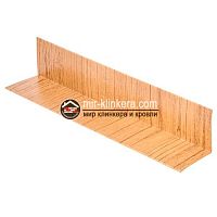 Планка угловая (внутренняя) 50х50 Aquasystem Старый дуб (Log Printech)