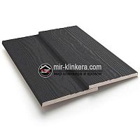 Фиброцементный сайдинг Cedral Wood C50 Тёмный минерал