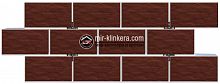 Цокольная термопанель "Европа" (ППС) с плиткой Beryoza Ceramica Aragon Terracotta