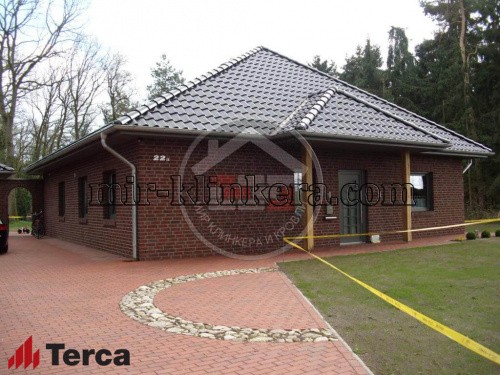Кирпич облицовочный клинкерный Terca (Терка) B16 фото 2