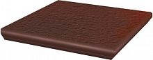 Ступень клинкерная Paradyz Cloud Brown Duro Капинос угловая 330х330 мм
