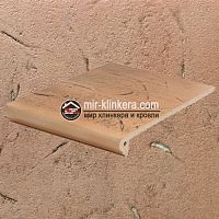 Ступень клинкерная-флорентинер ABC-Klinkergruppe «Antik» Sandstein