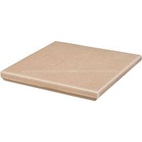 Ступень клинкерная Paradyz Mattone Sabbia Beige Капинос угловая 330х330 мм