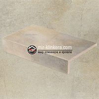 Клинкерная ступень прямой угол Stroeher Keraplatte Aera Т 721 roule