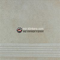Клинкерная плитка для ступени, с насечкой Euramic Cadra E520 sare